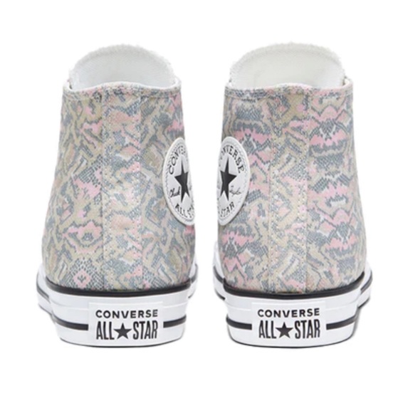 Converse Women’s Chuck Taylor All Star High Tops. Pale Putty/ Lime Stone size 11 - Picture 3 of 6